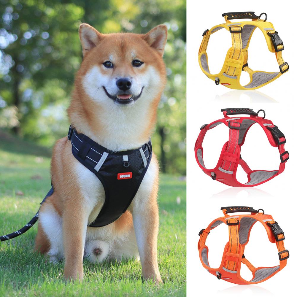 Adjustable No-Pull Dog Walking Harness