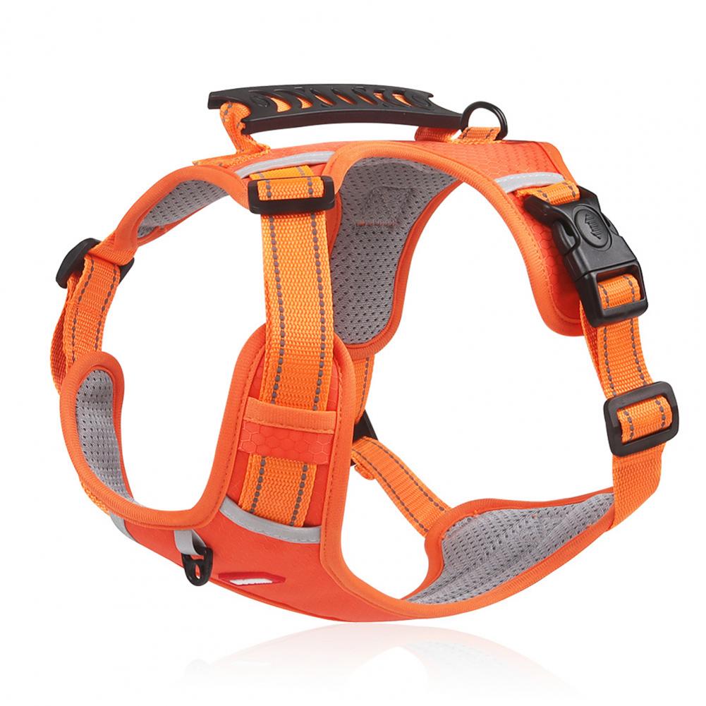 Adjustable No-Pull Dog Walking Harness
