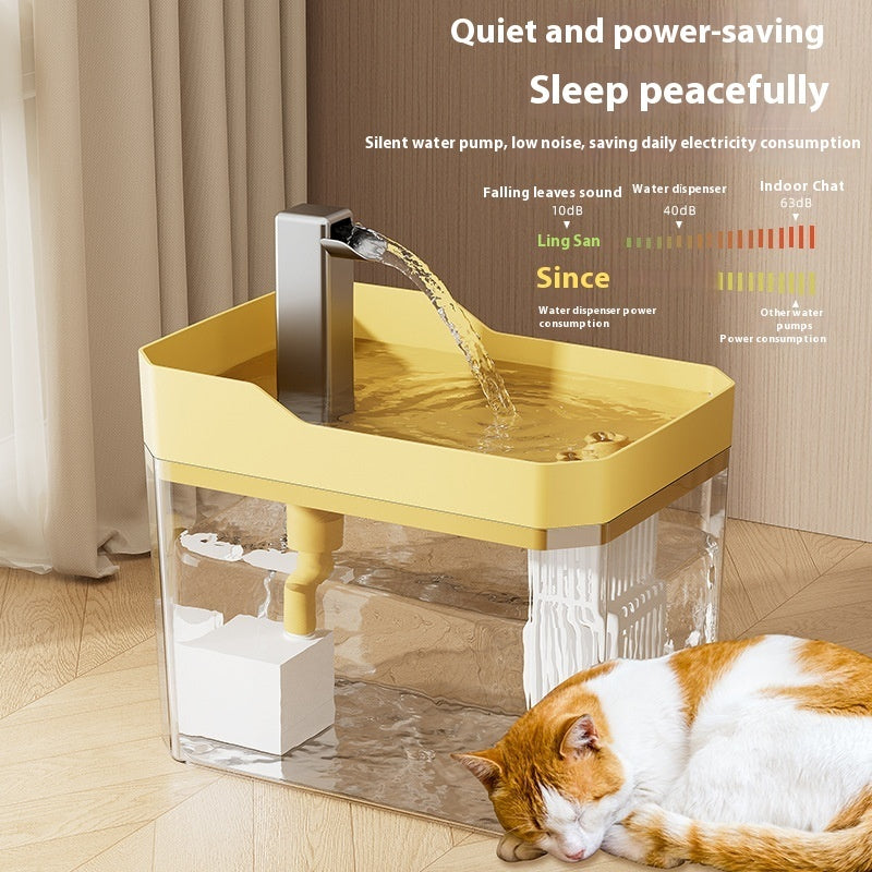 Pet-Friendly Automatic Water Fountain for Daily Fresh Water