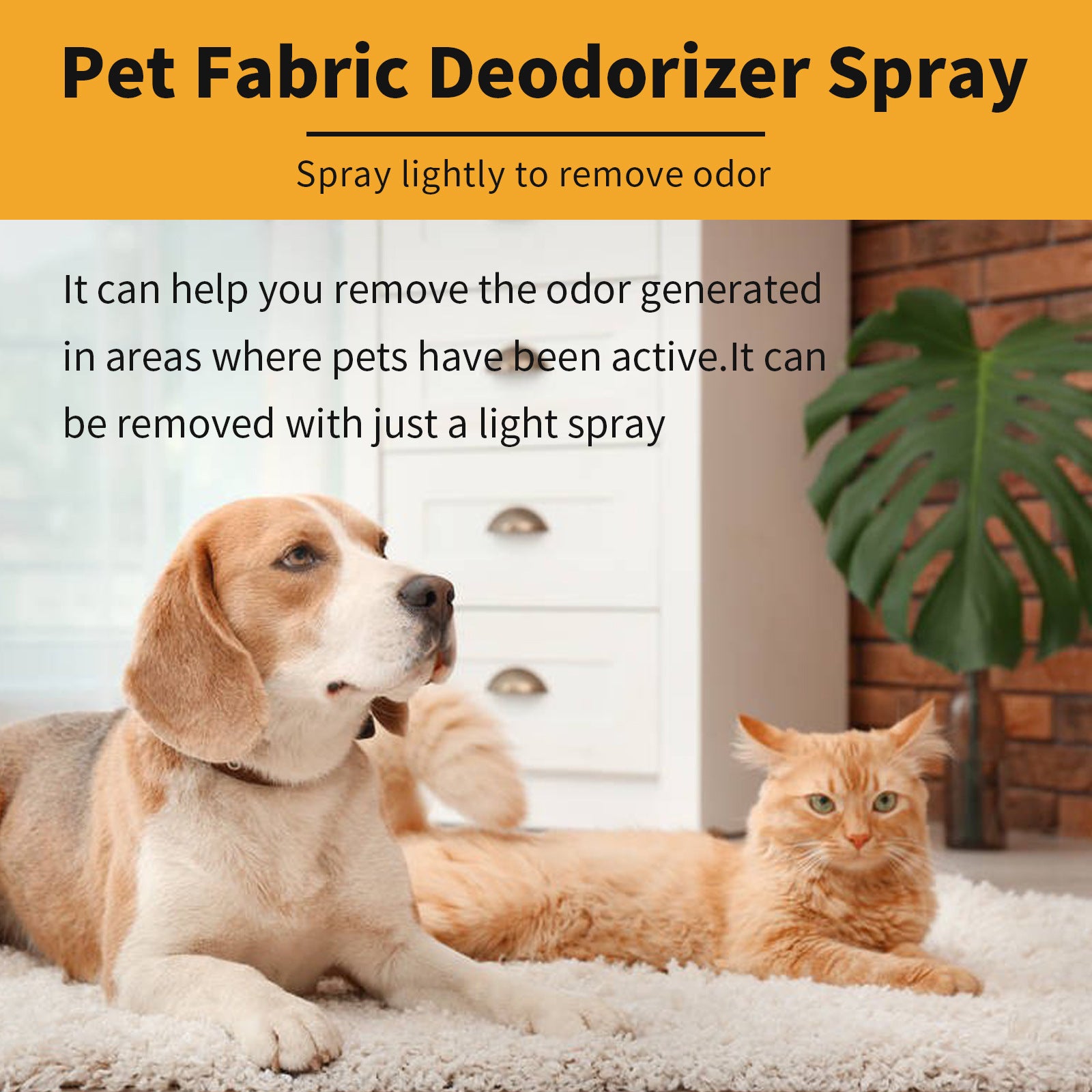 Long-Lasting Pets Deodorant