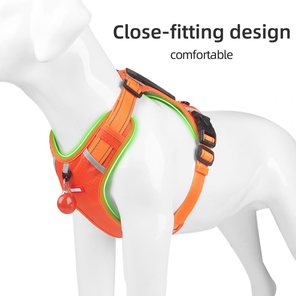 Adjustable No-Pull Dog Walking Harness
